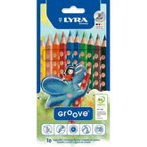 Buntstifte - Groove 10 Stück - L3811100 LYRA